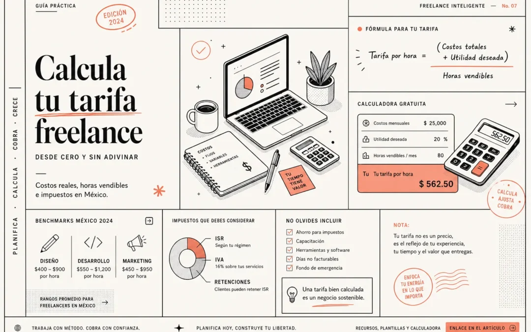 Cómo Calcular tu Tarifa Freelance Paso a Paso